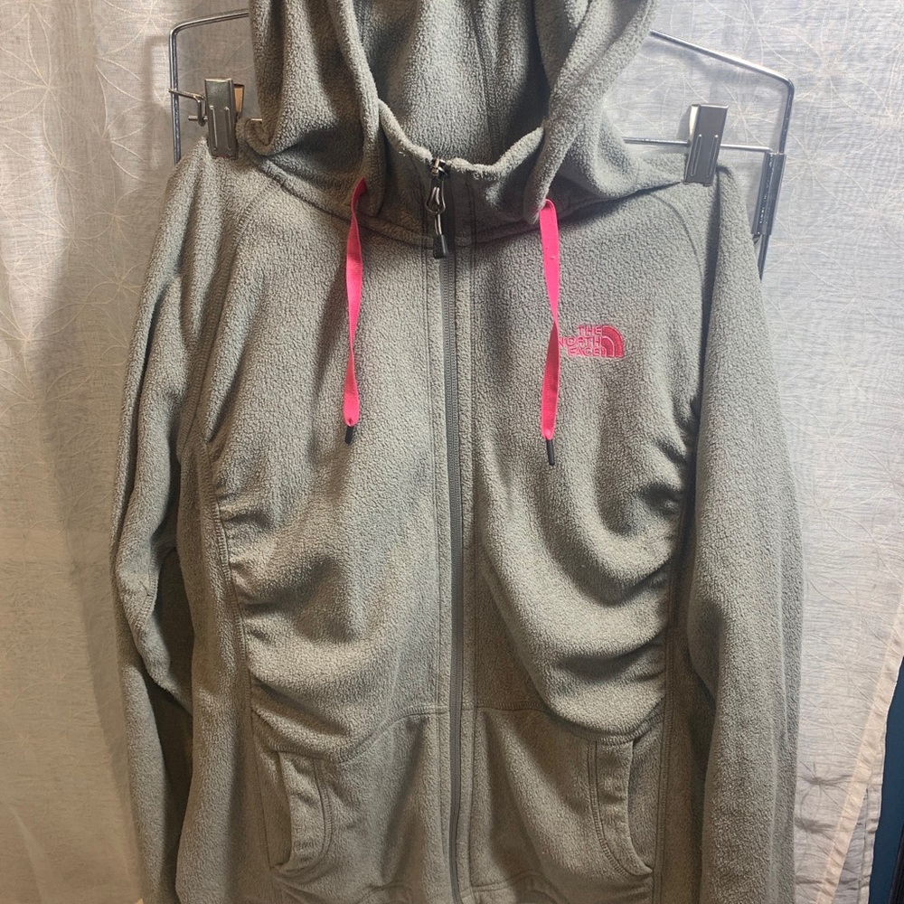 North Face grey light weight jacket women’s s m